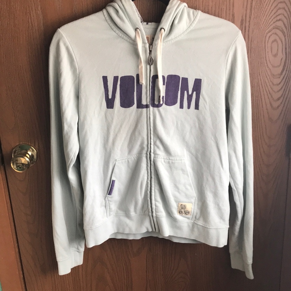 Volcom zip up hoodie
